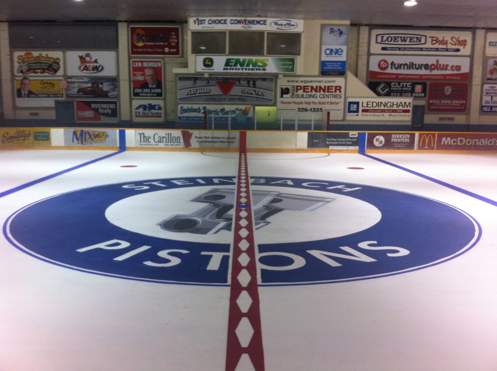 Steinbach Pistons Ice Decal