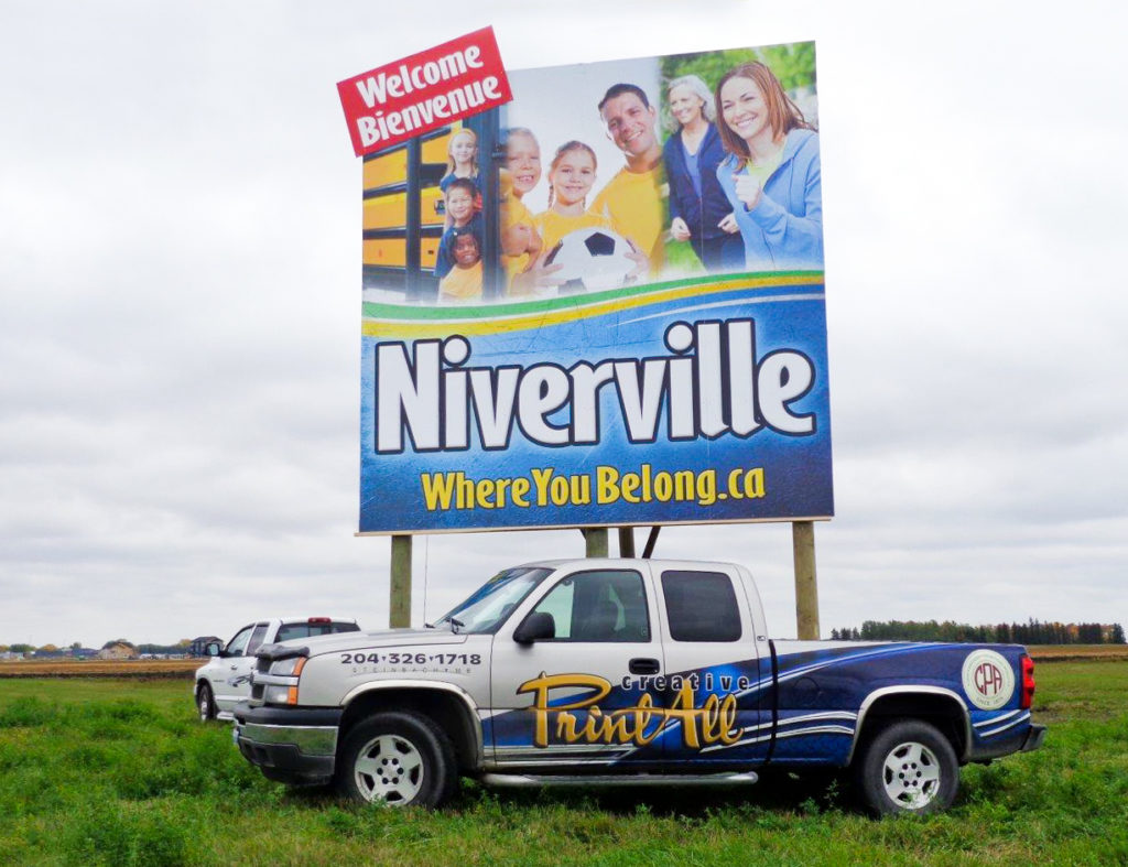 Niverville Creative Print All Billboard