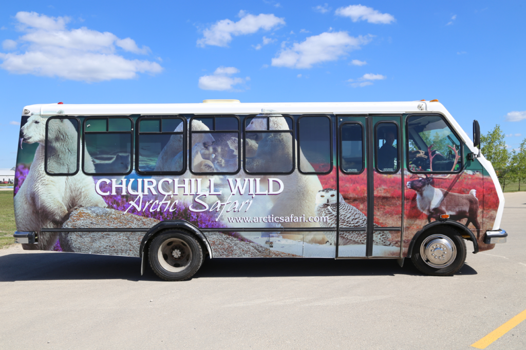 Churchill Wild Full Bus Wrap