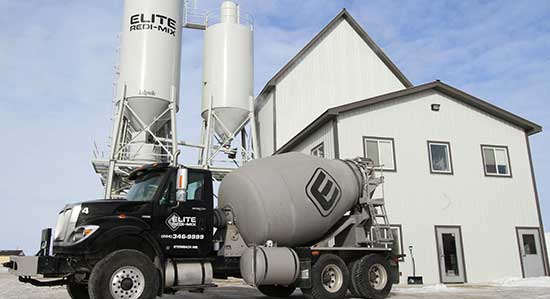 elite redi mix cement mixer