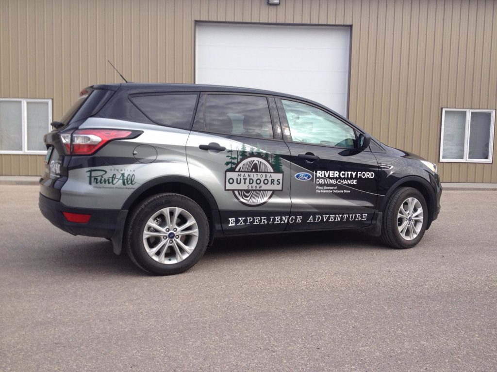 MB Outdoors Show SUV Wrap