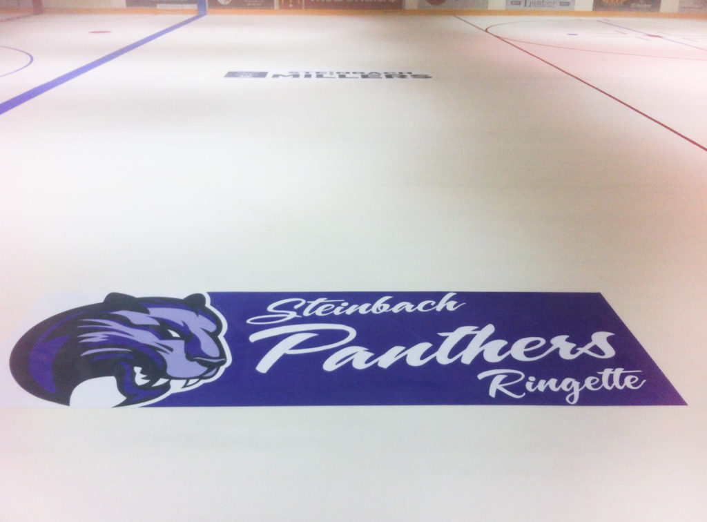 Steinbach Panthers Ringette Ice Decals